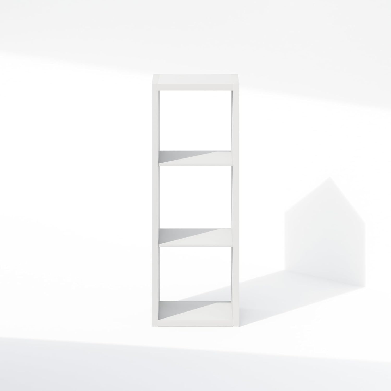 H-Shelf Cube Insert, Fits Extra Thick Cubes, White, Modular Storage Solution