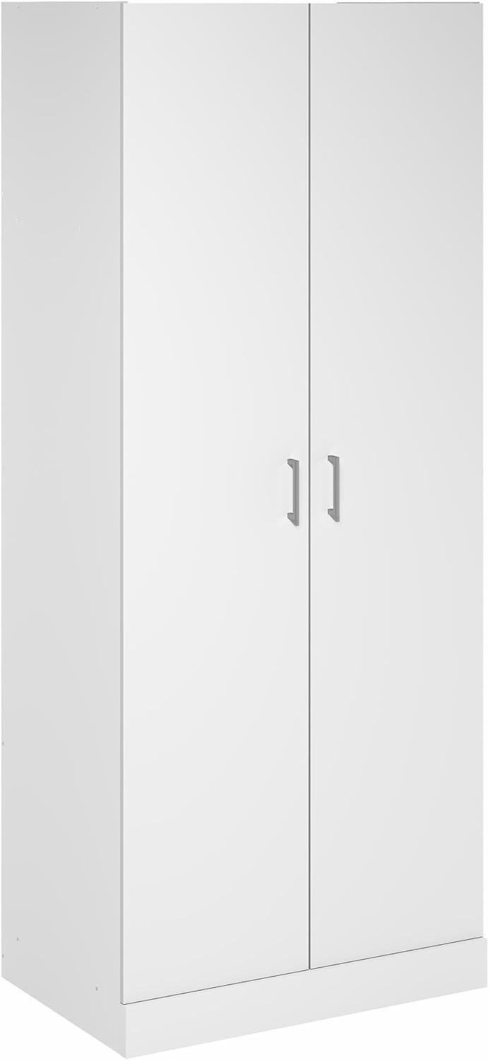 5-Cube Closed Back Bookshelf, Extra Thick Frame, Dark Oak, Storage Organizer