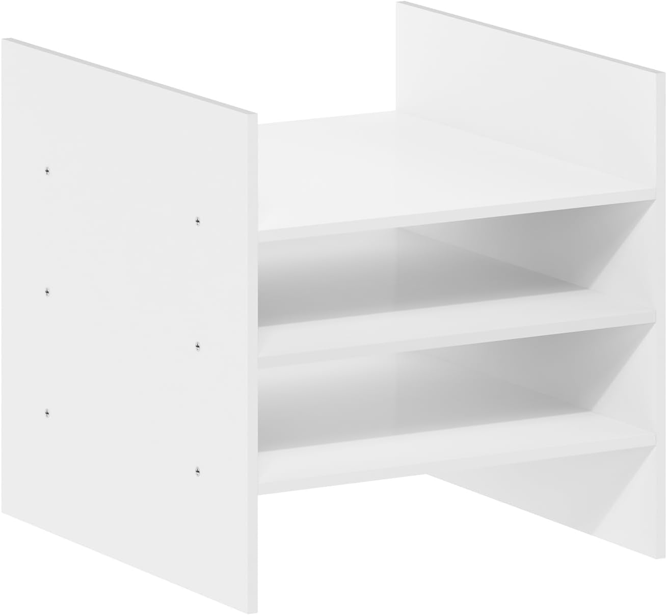 H-Shelf Cube Insert, Fits Extra Thick Cubes, White, Modular Storage Solution