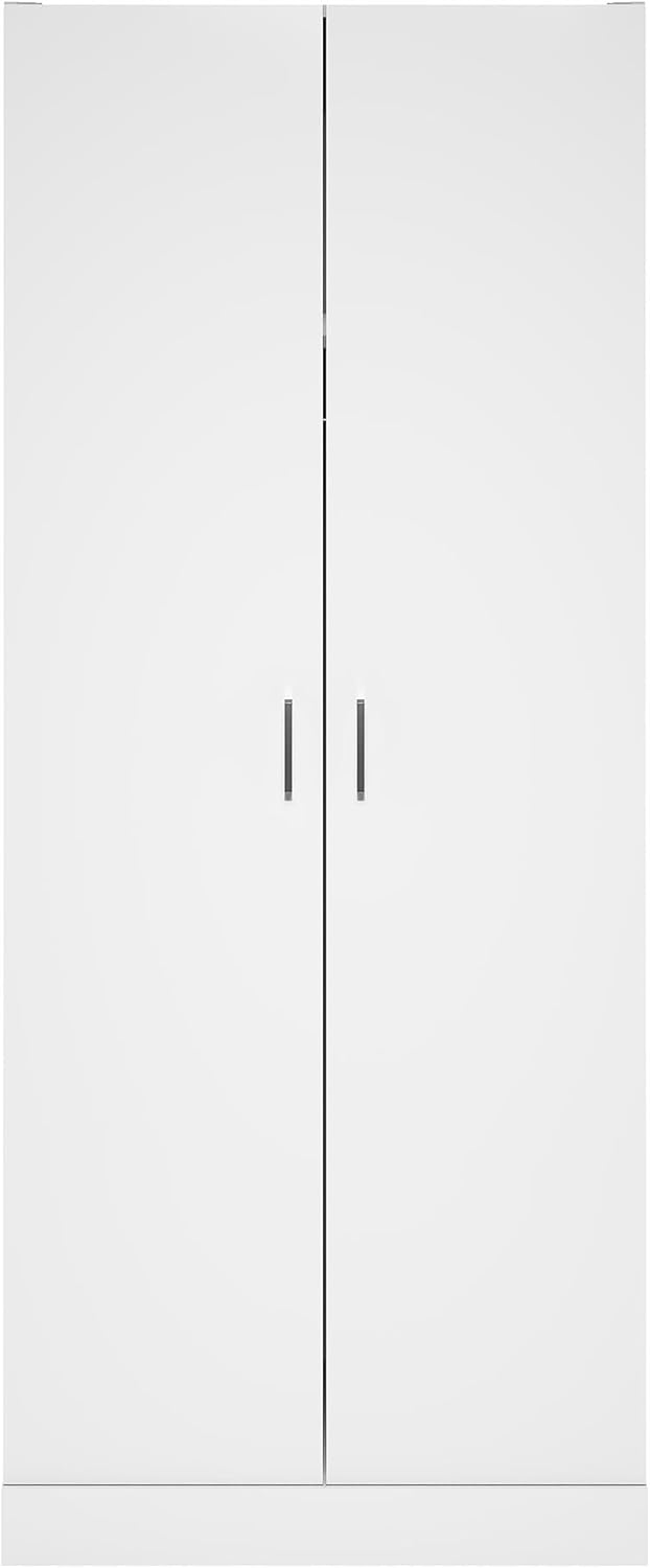 5-Cube Closed Back Bookshelf, Extra Thick Frame, Dark Oak, Storage Organizer