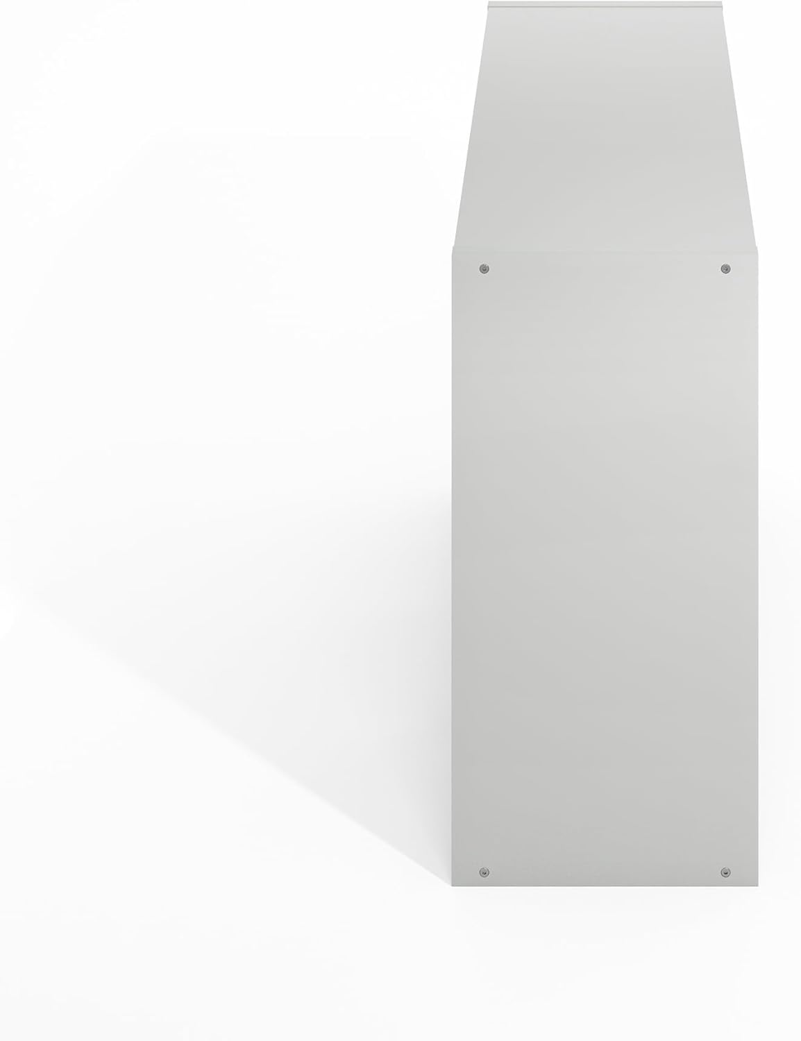 5-Cube Reversible Closet Shelf Organizer, White, Storage for Bedroom or Closet