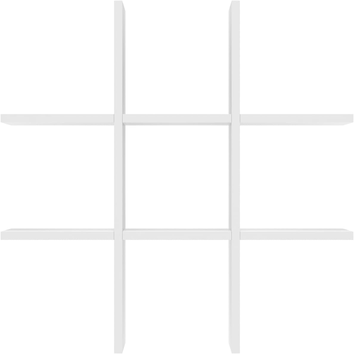 H-Shelf Cube Insert, Fits Extra Thick Cubes, White, Modular Storage Solution