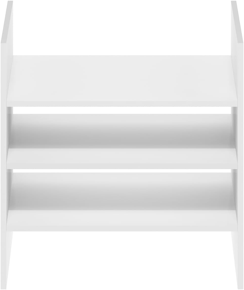 H-Shelf Cube Insert, Fits Extra Thick Cubes, White, Modular Storage Solution