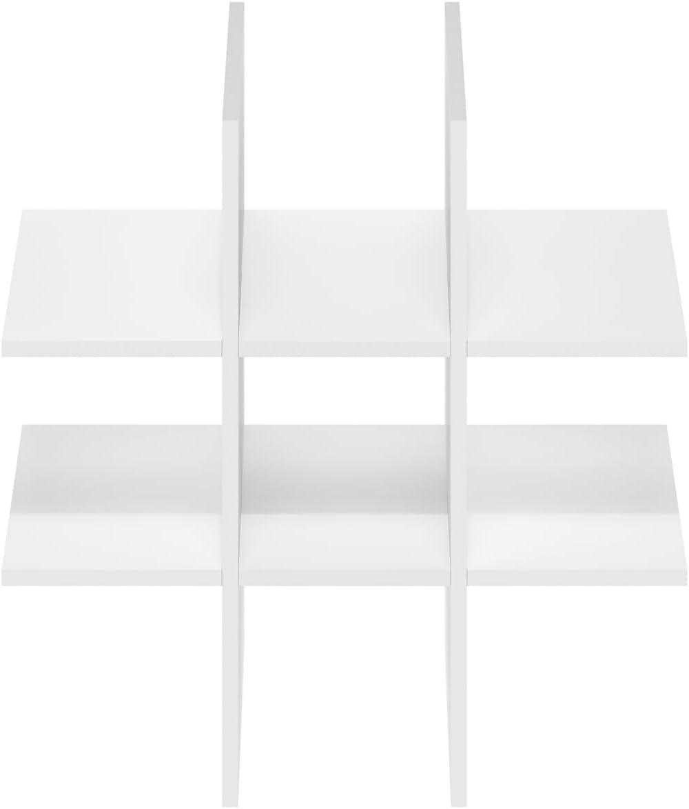 H-Shelf Cube Insert, Fits Extra Thick Cubes, White, Modular Storage Solution