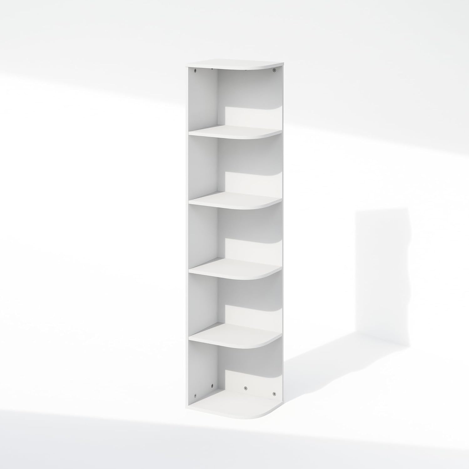5-Cube Reversible Closet Shelf Organizer, White, Storage for Bedroom or Closet