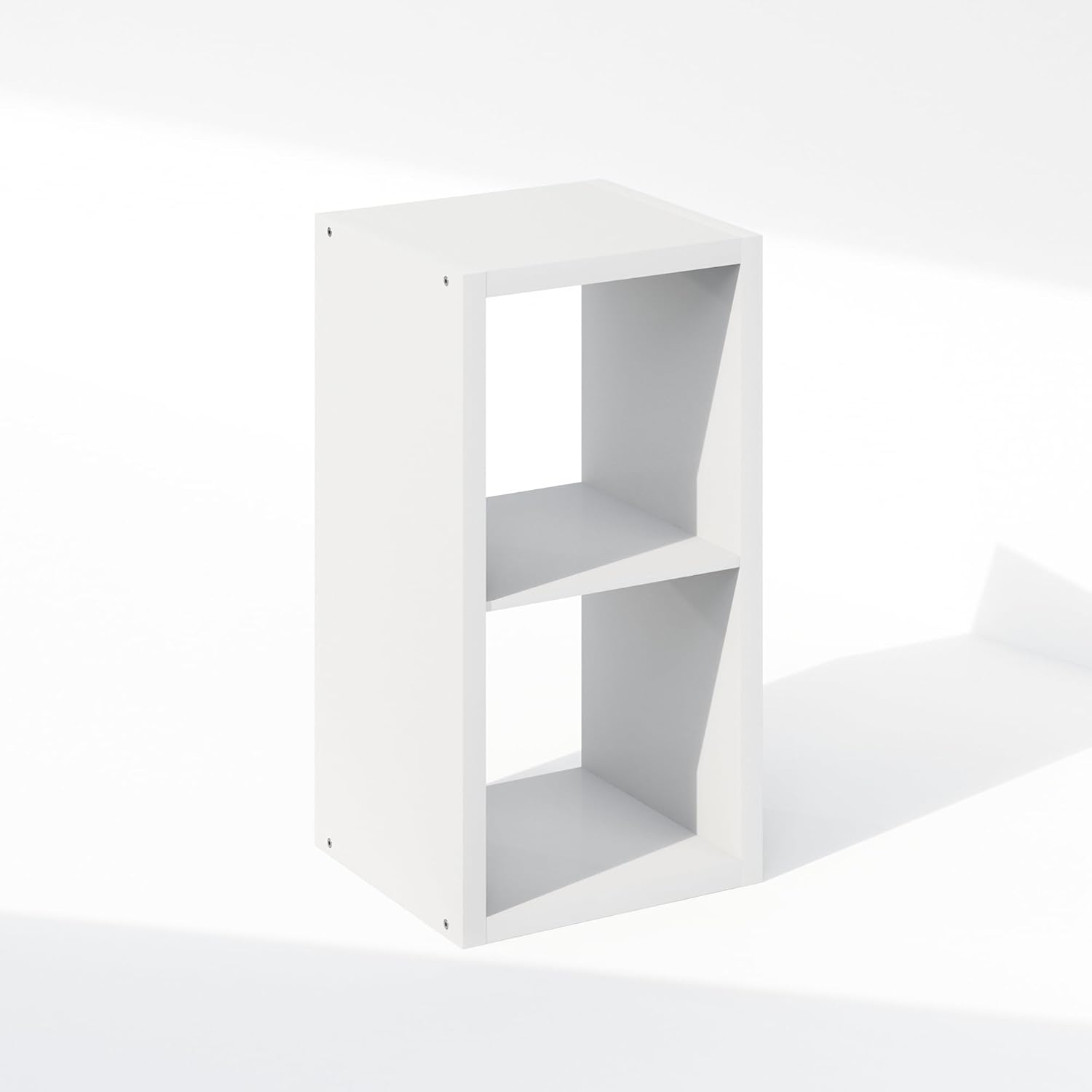 H-Shelf Cube Insert, Fits Extra Thick Cubes, White, Modular Storage Solution