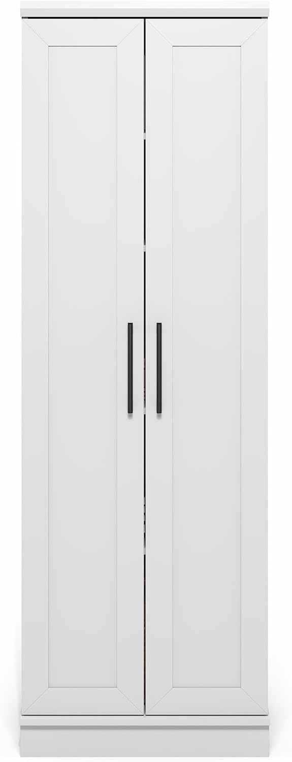 5-Cube Closed Back Bookshelf, Extra Thick Frame, Dark Oak, Storage Organizer