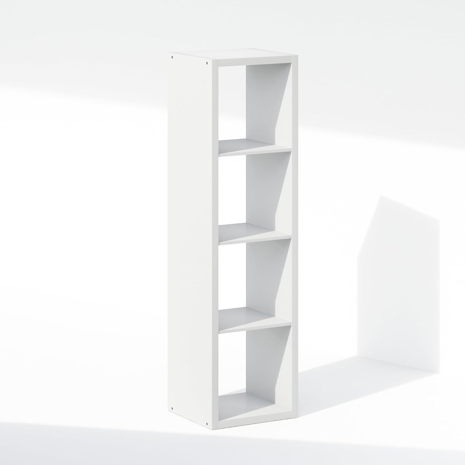 H-Shelf Cube Insert, Fits Extra Thick Cubes, White, Modular Storage Solution