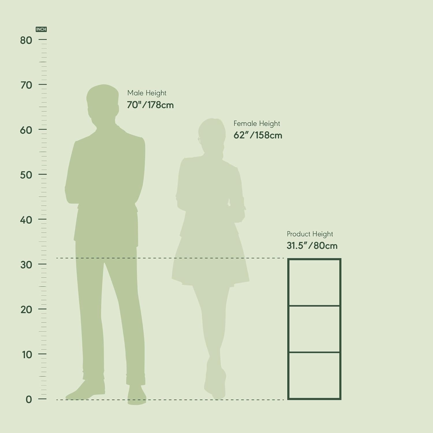 5-Cube Bookshelf, White, Reversible Bookcase for Living Room, Bedroom, Home Office