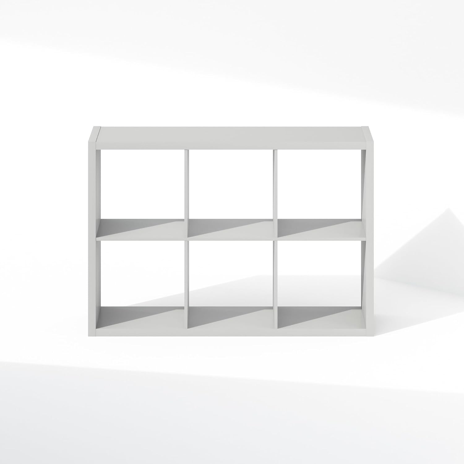 H-Shelf Cube Insert, Fits Extra Thick Cubes, White, Modular Storage Solution