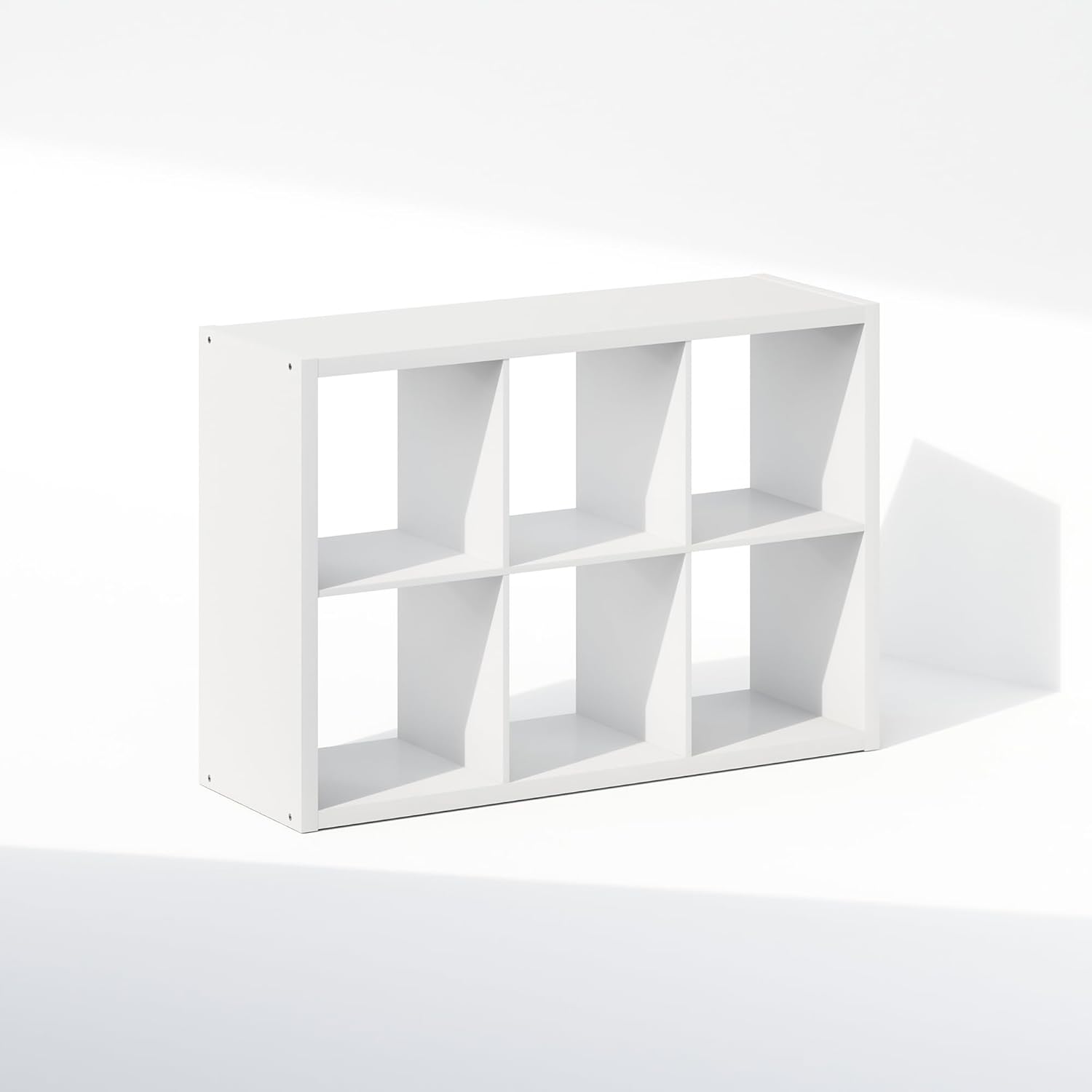 H-Shelf Cube Insert, Fits Extra Thick Cubes, White, Modular Storage Solution
