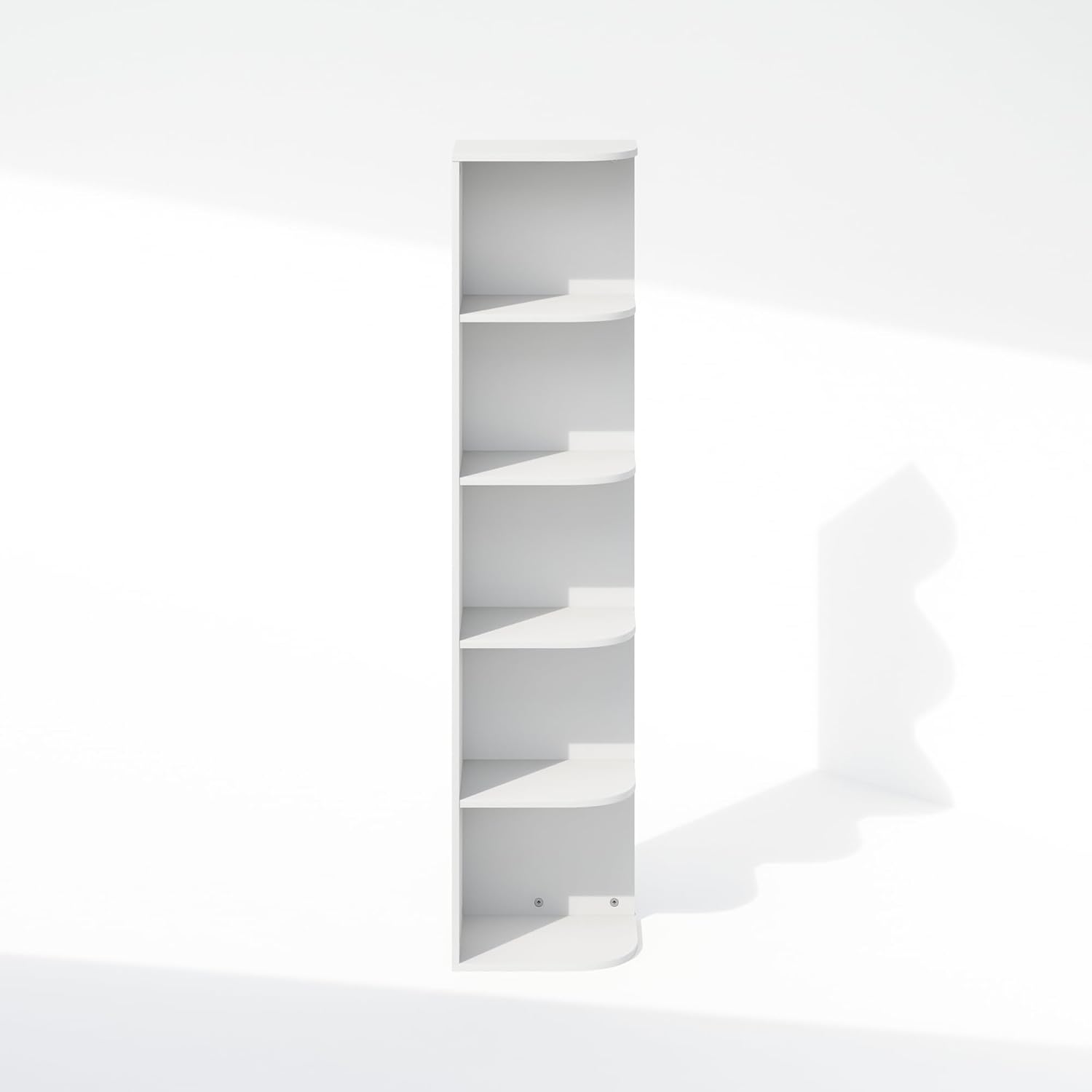 5-Cube Reversible Closet Shelf Organizer, White, Storage for Bedroom or Closet