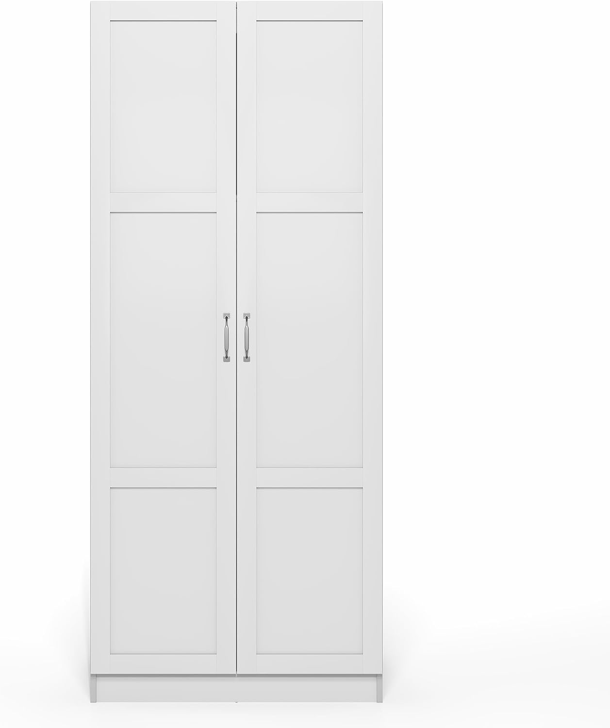 5-Cube Closed Back Bookshelf, Extra Thick Frame, Dark Oak, Storage Organizer