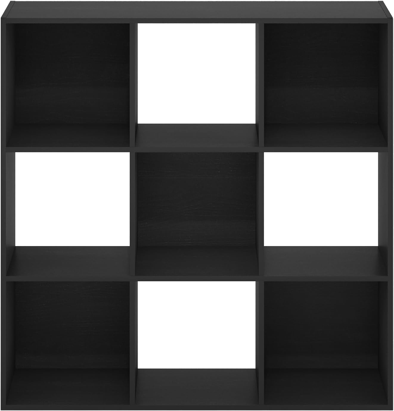 9-Cube Open Shelf Closet Organizer, White, Wardrobe and Bedroom Storage