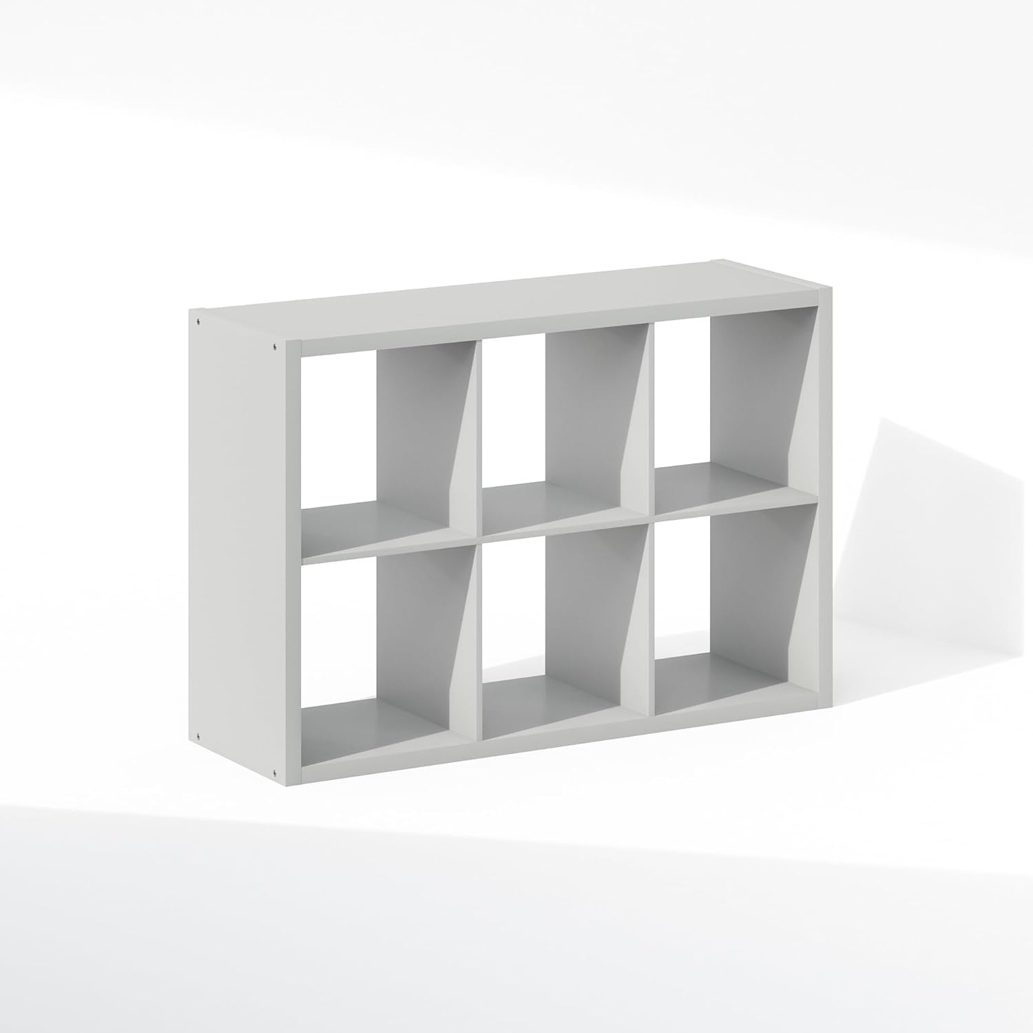 H-Shelf Cube Insert, Fits Extra Thick Cubes, White, Modular Storage Solution