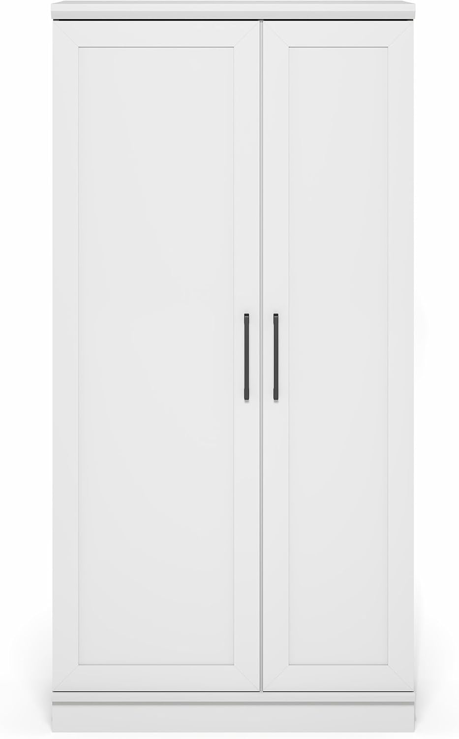 5-Cube Closed Back Bookshelf, Extra Thick Frame, Dark Oak, Storage Organizer