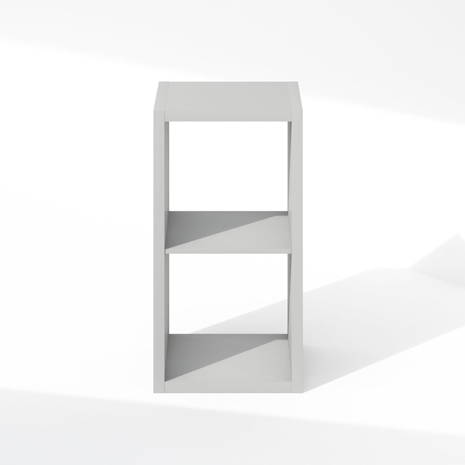 H-Shelf Cube Insert, Fits Extra Thick Cubes, White, Modular Storage Solution