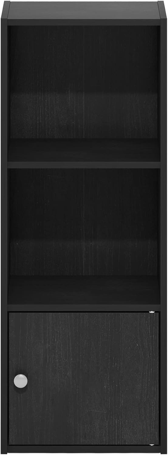 7-Cube Bookshelf, White, Bookcase for Living Room, Bedroom, Home Office