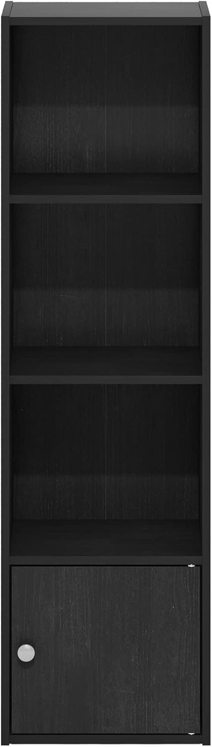 7-Cube Bookshelf, White, Bookcase for Living Room, Bedroom, Home Office