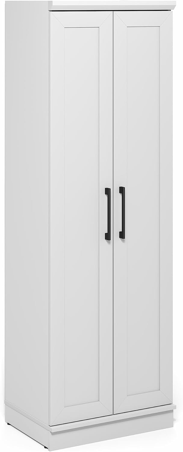 5-Cube Closed Back Bookshelf, Extra Thick Frame, Dark Oak, Storage Organizer