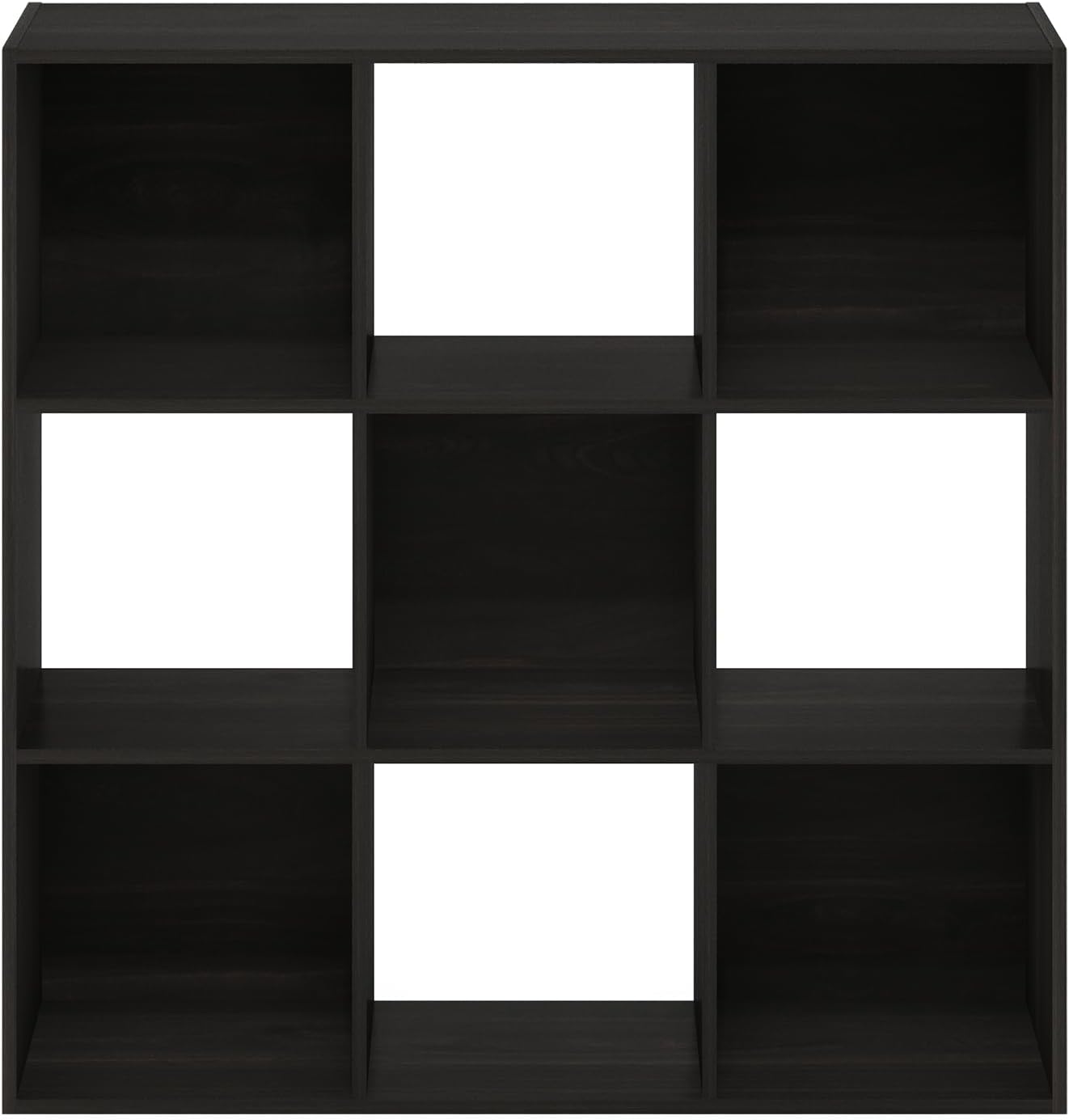 9-Cube Open Shelf Closet Organizer, White, Wardrobe and Bedroom Storage