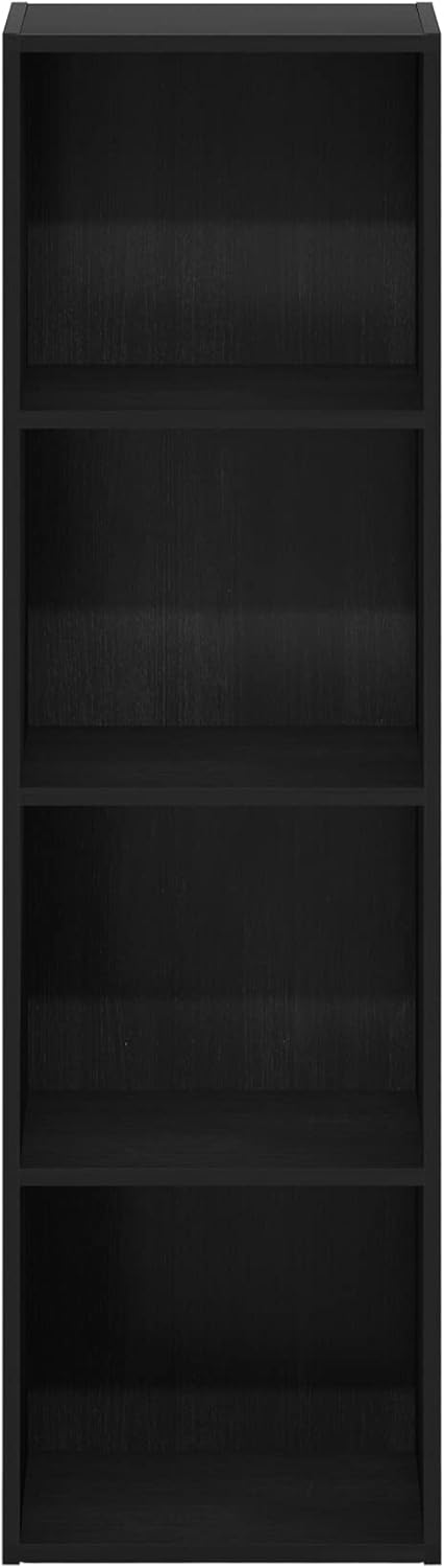 7-Cube Bookshelf, White, Bookcase for Living Room, Bedroom, Home Office