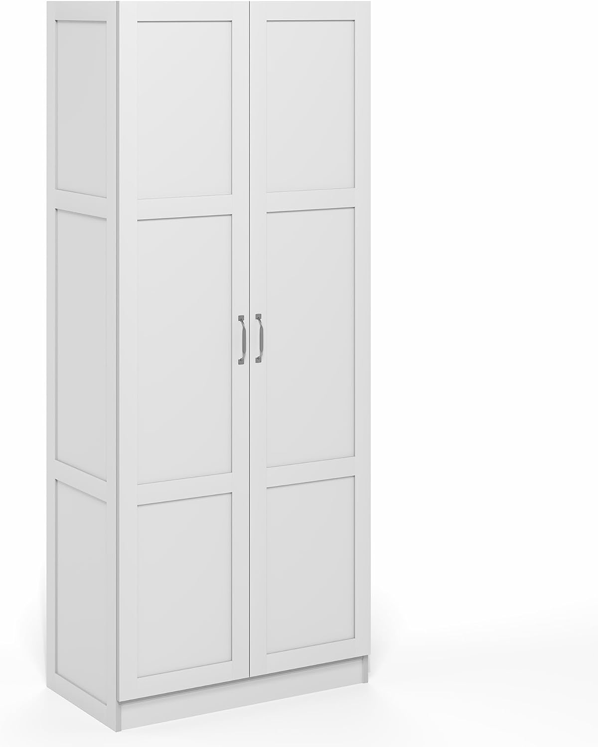 5-Cube Closed Back Bookshelf, Extra Thick Frame, Dark Oak, Storage Organizer