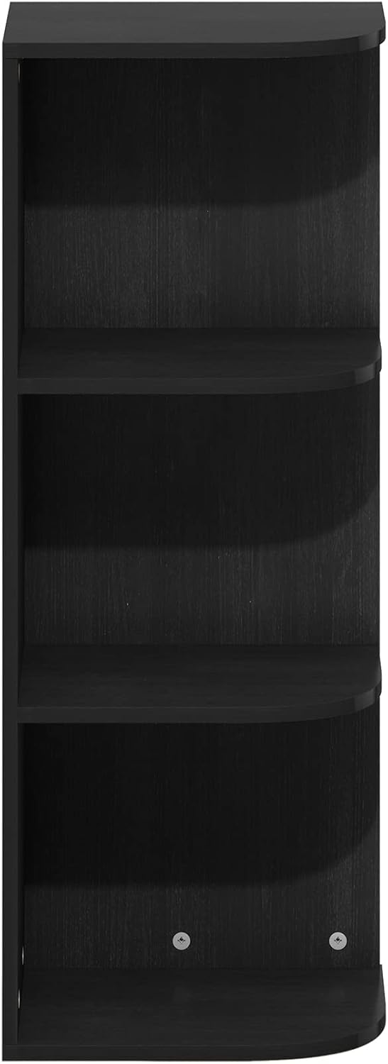 7-Cube Bookshelf, White, Bookcase for Living Room, Bedroom, Home Office