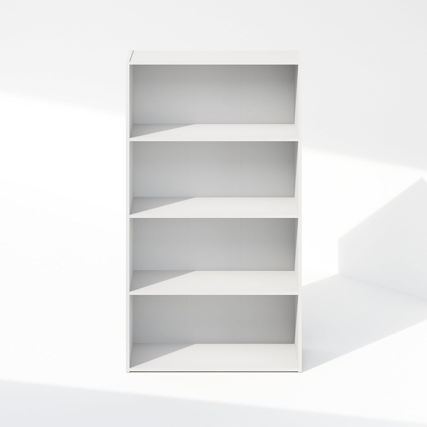 5-Cube Reversible Closet Shelf Organizer, White, Storage for Bedroom or Closet