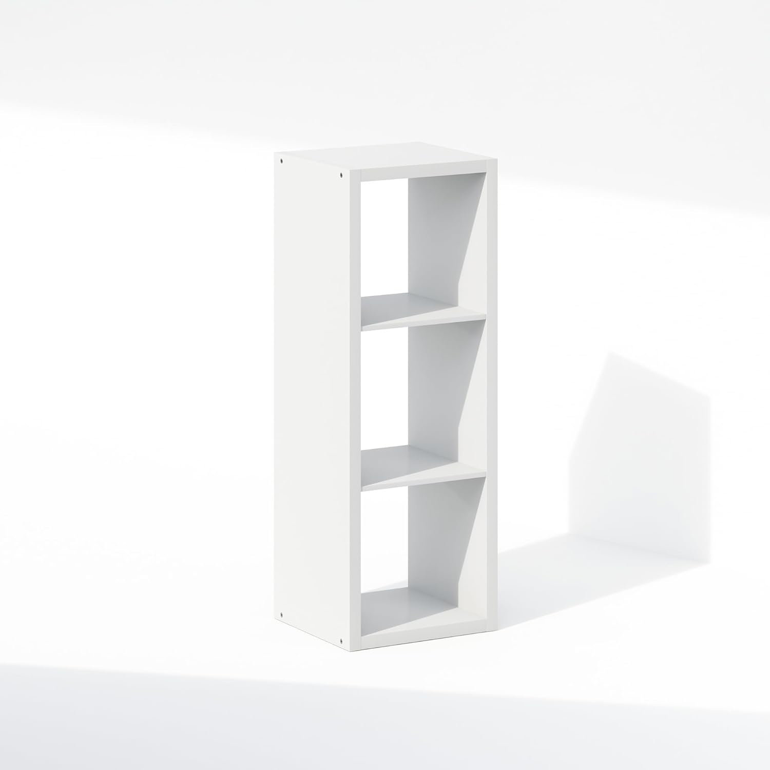 H-Shelf Cube Insert, Fits Extra Thick Cubes, White, Modular Storage Solution