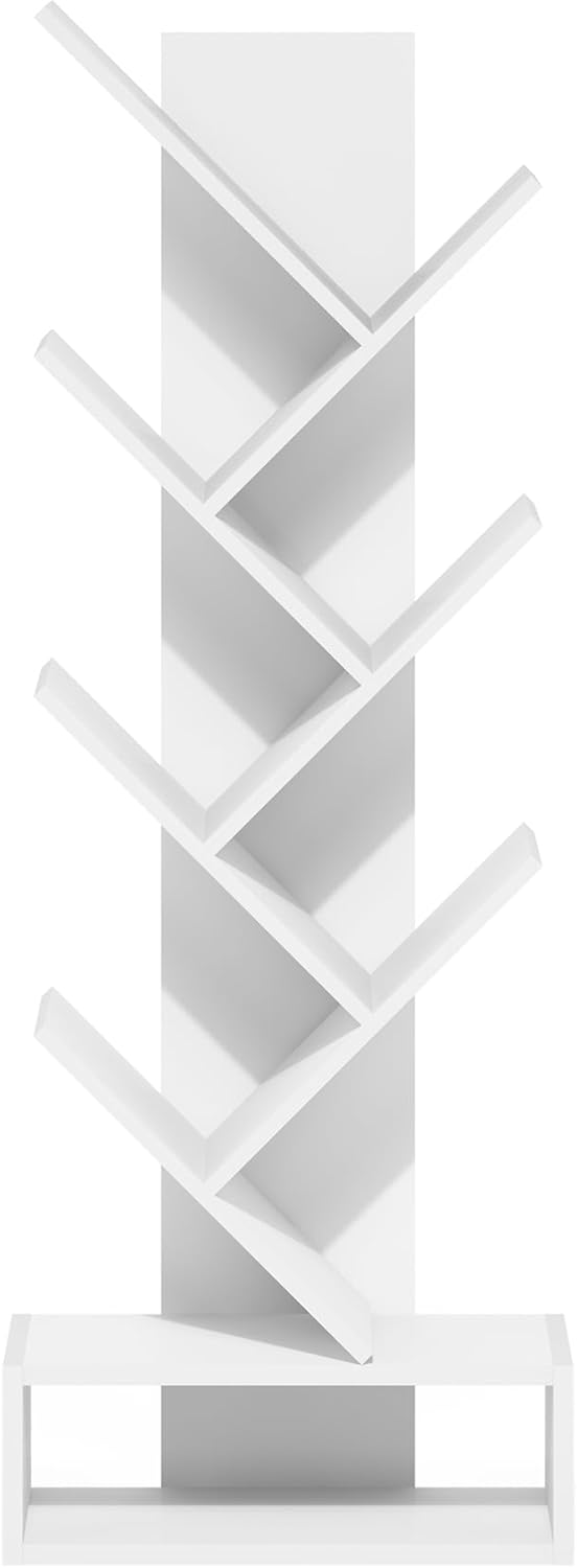 5-Cube Closed Back Bookshelf, Extra Thick Frame, Dark Oak, Storage Organizer