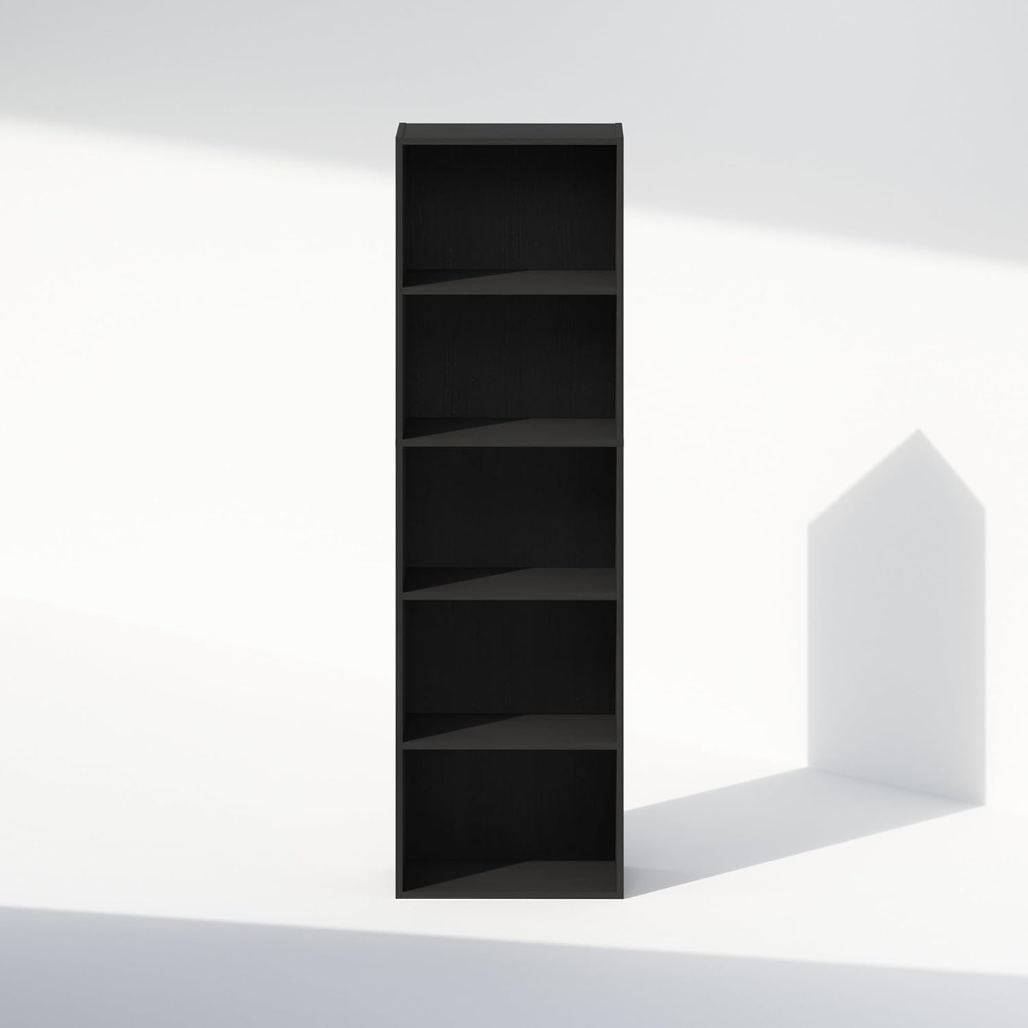 5-Cube Reversible Closet Shelf Organizer, White, Storage for Bedroom or Closet