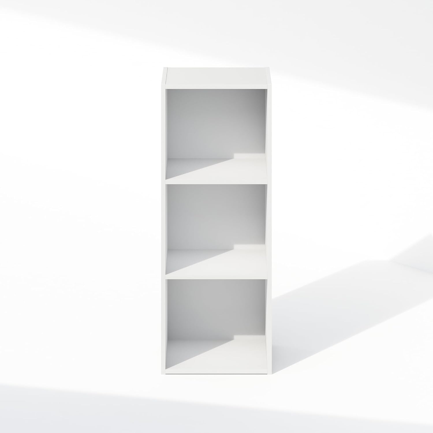 5-Cube Reversible Closet Shelf Organizer, White, Storage for Bedroom or Closet