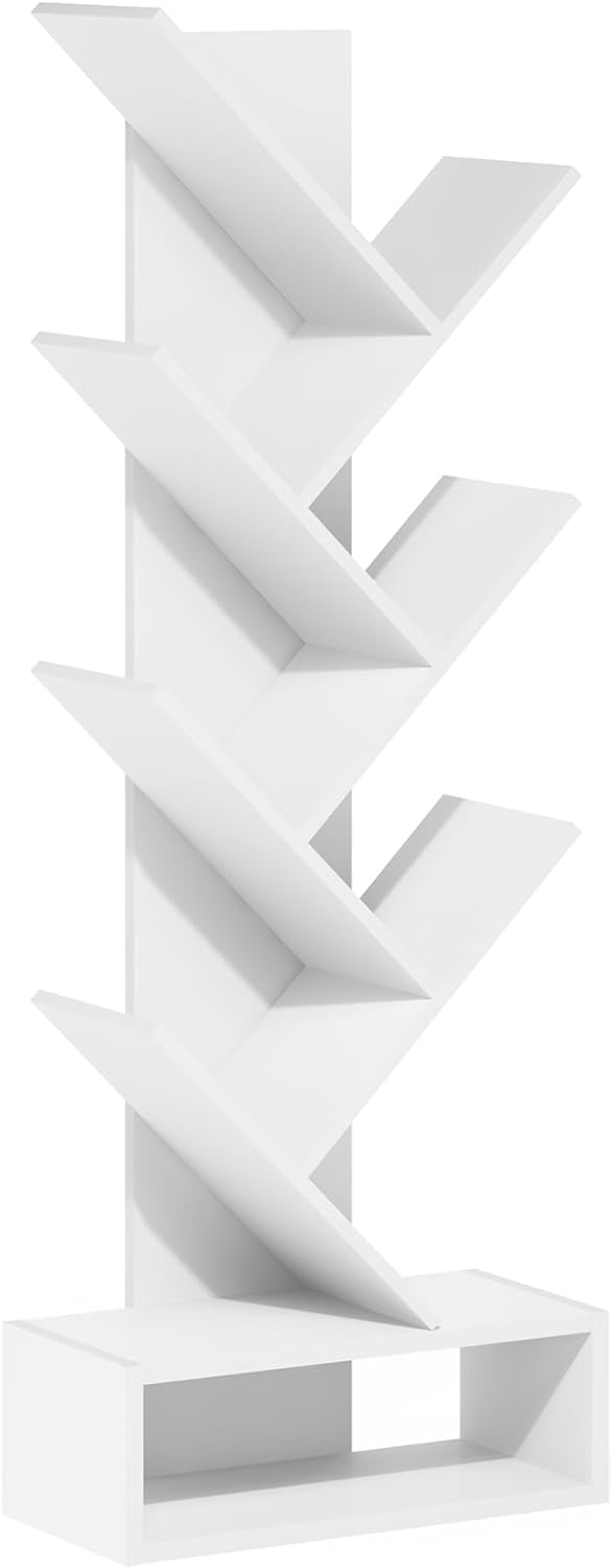 5-Cube Closed Back Bookshelf, Extra Thick Frame, Dark Oak, Storage Organizer