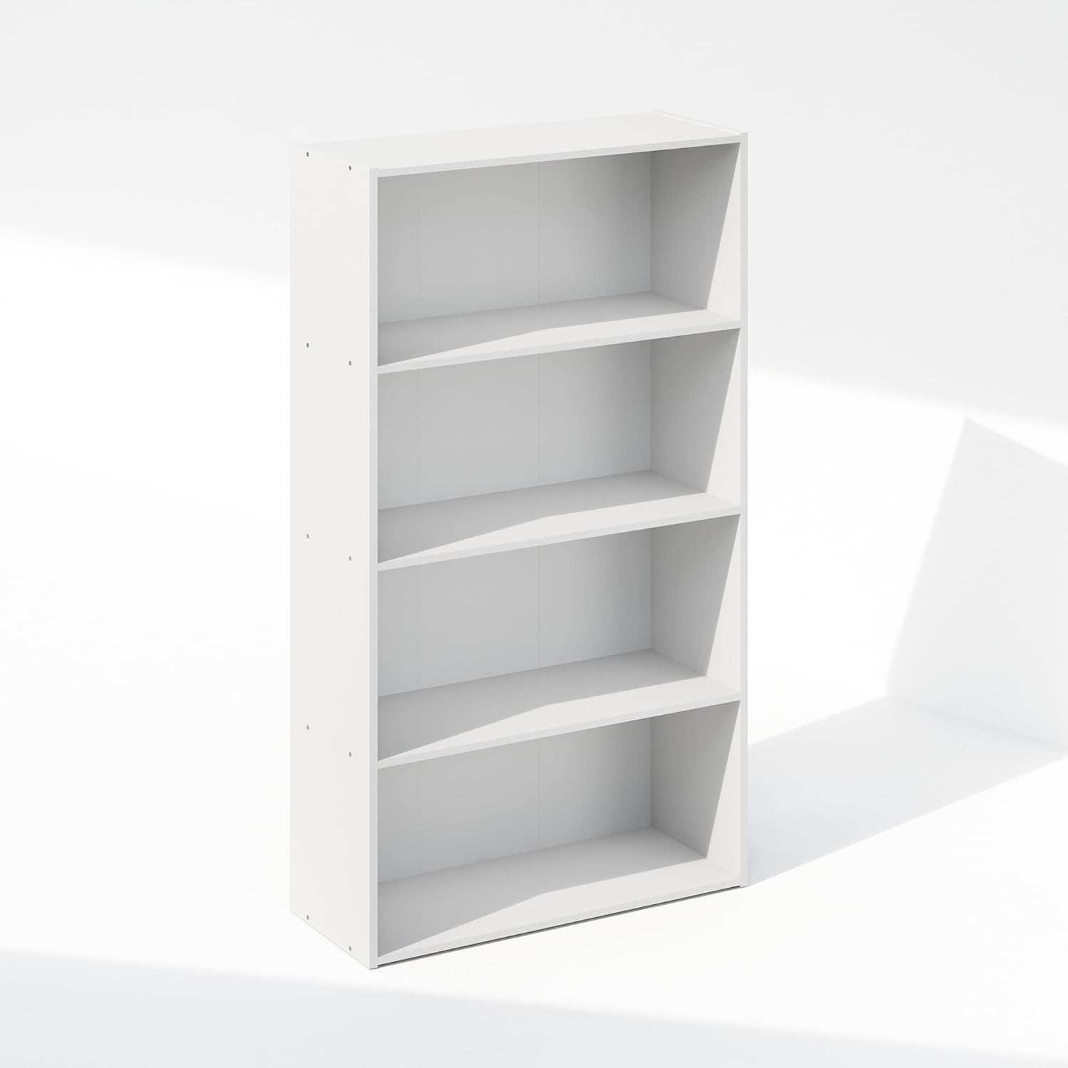 5-Cube Reversible Closet Shelf Organizer, White, Storage for Bedroom or Closet