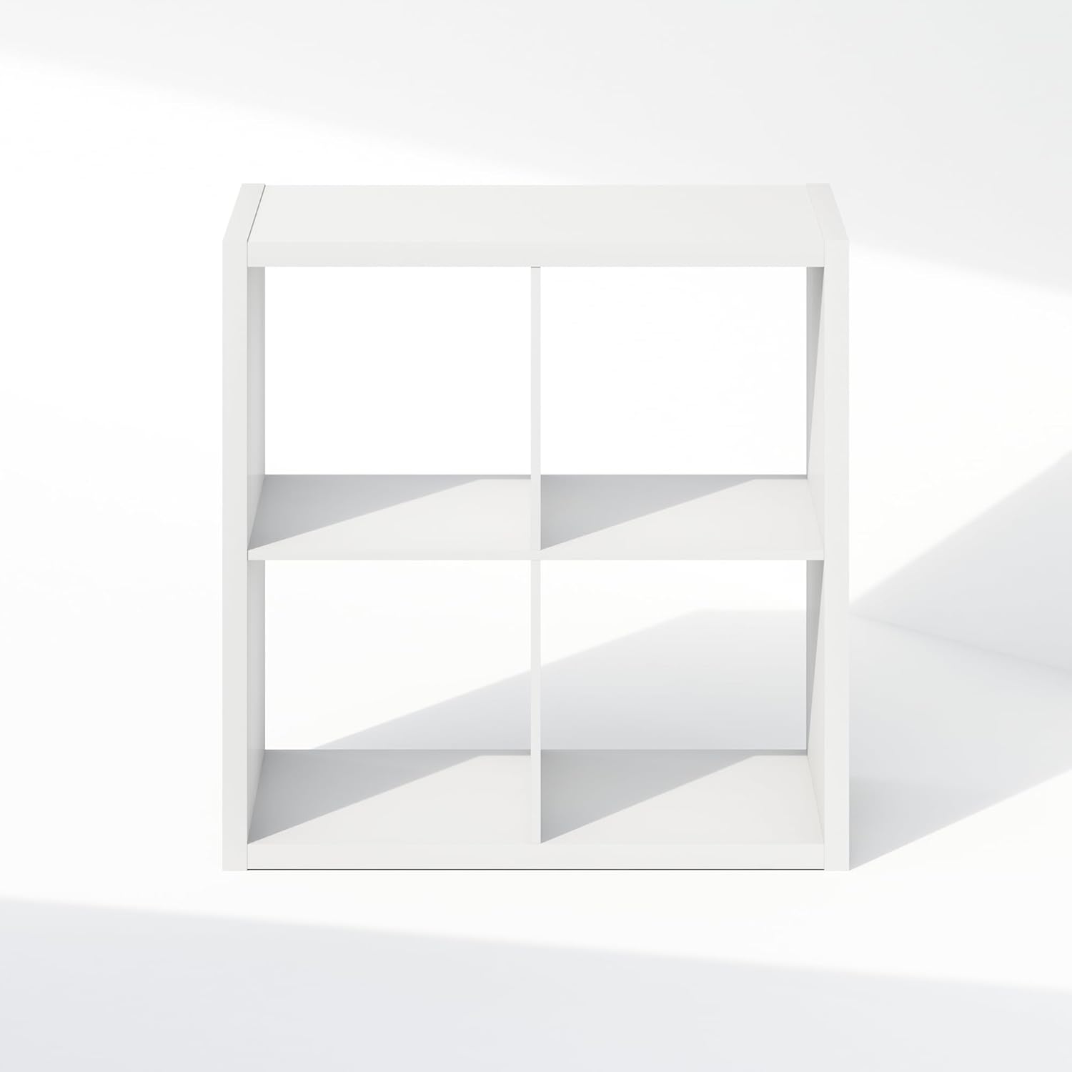 H-Shelf Cube Insert, Fits Extra Thick Cubes, White, Modular Storage Solution