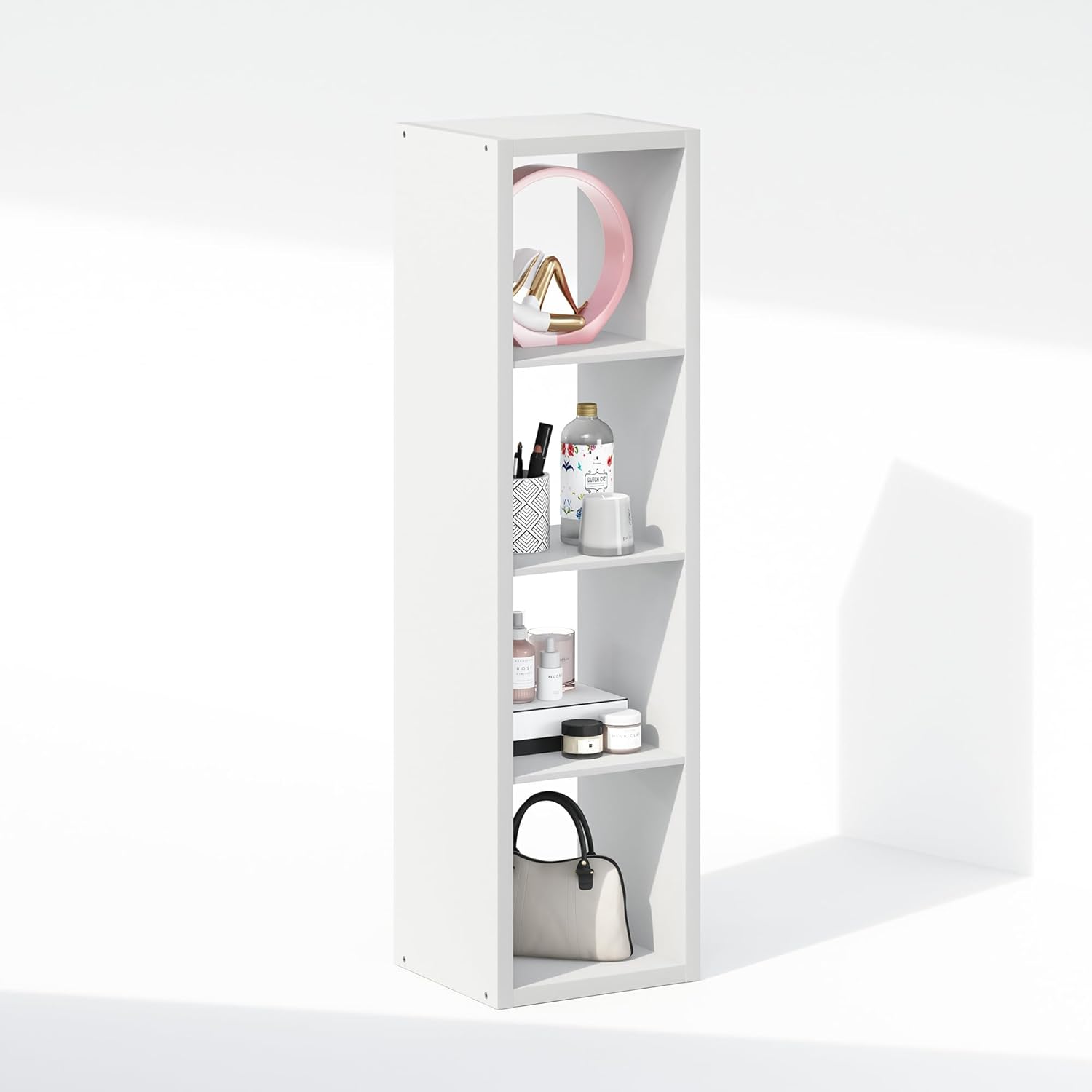 H-Shelf Cube Insert, Fits Extra Thick Cubes, White, Modular Storage Solution