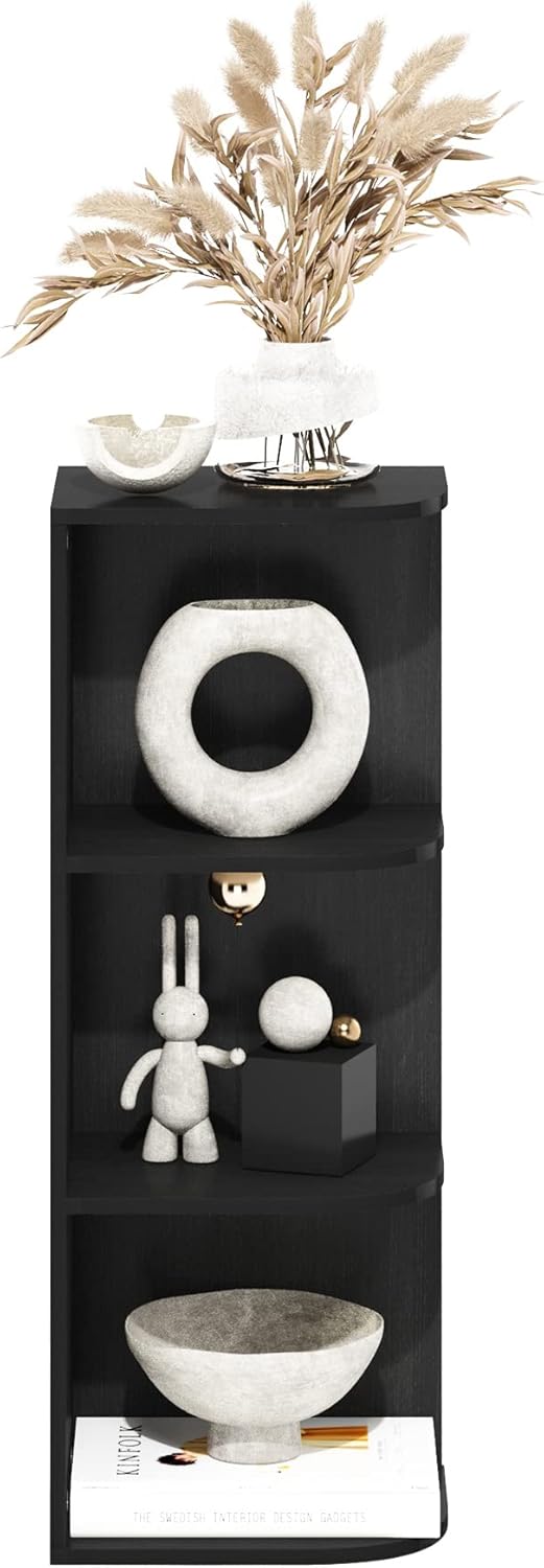 7-Cube Bookshelf, White, Bookcase for Living Room, Bedroom, Home Office