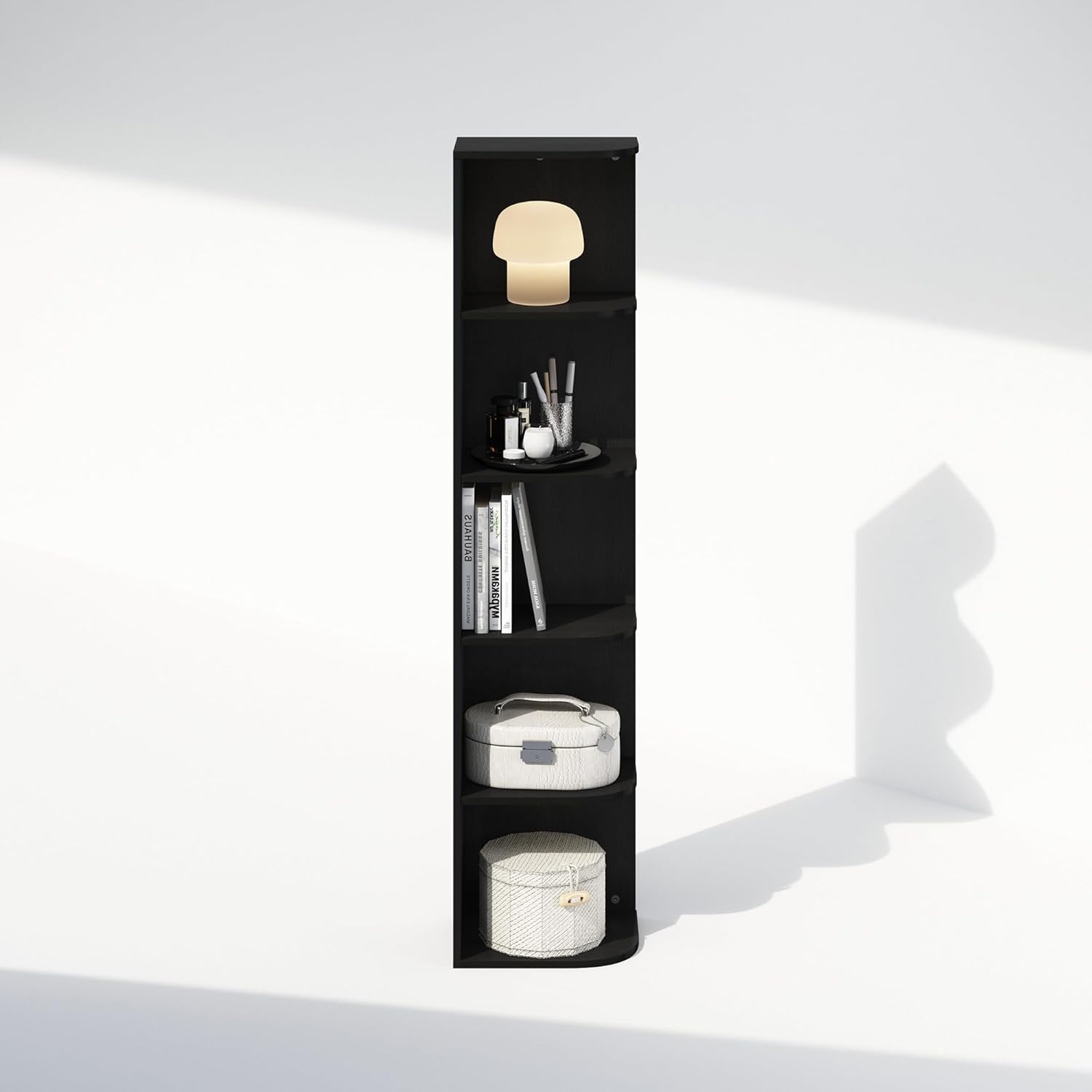 5-Cube Reversible Closet Shelf Organizer, White, Storage for Bedroom or Closet