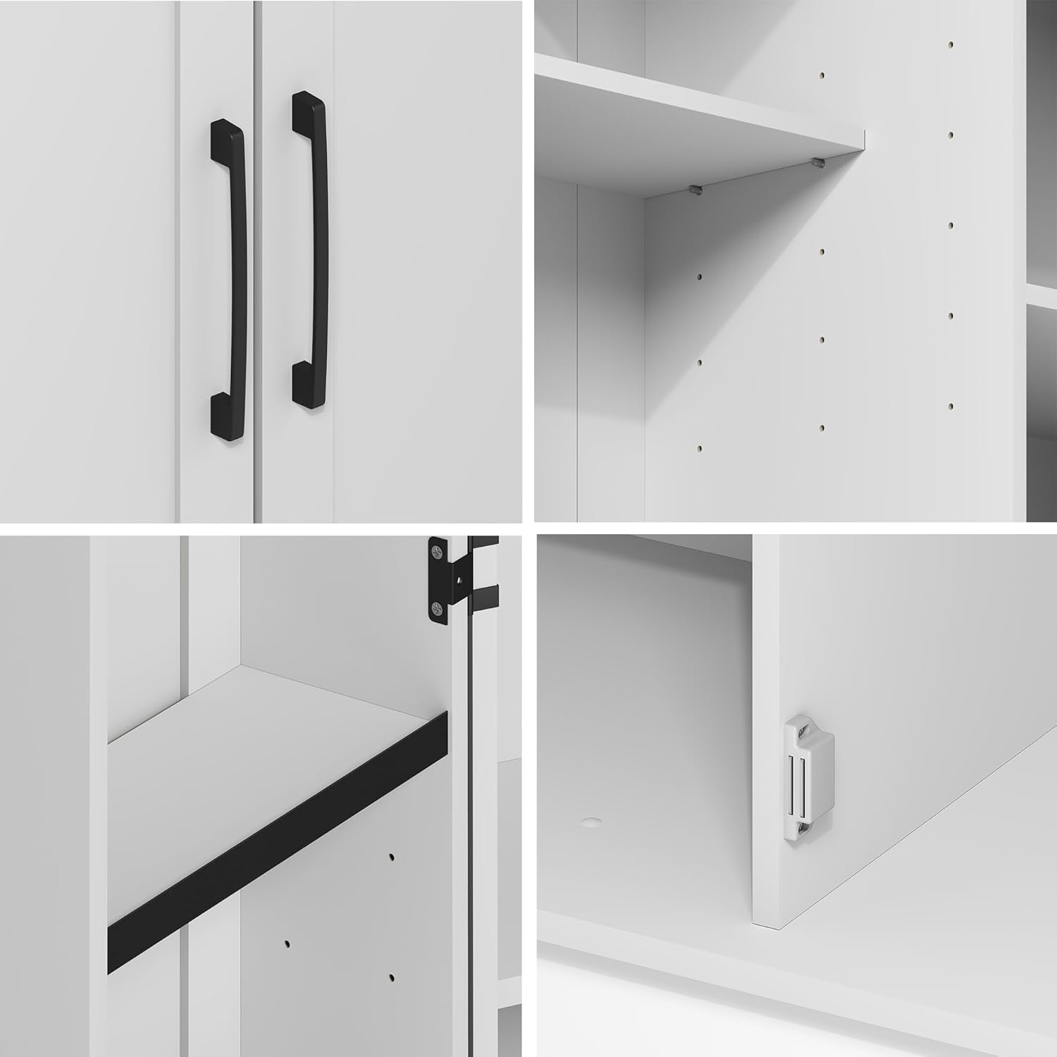 5-Cube Closed Back Bookshelf, Extra Thick Frame, Dark Oak, Storage Organizer