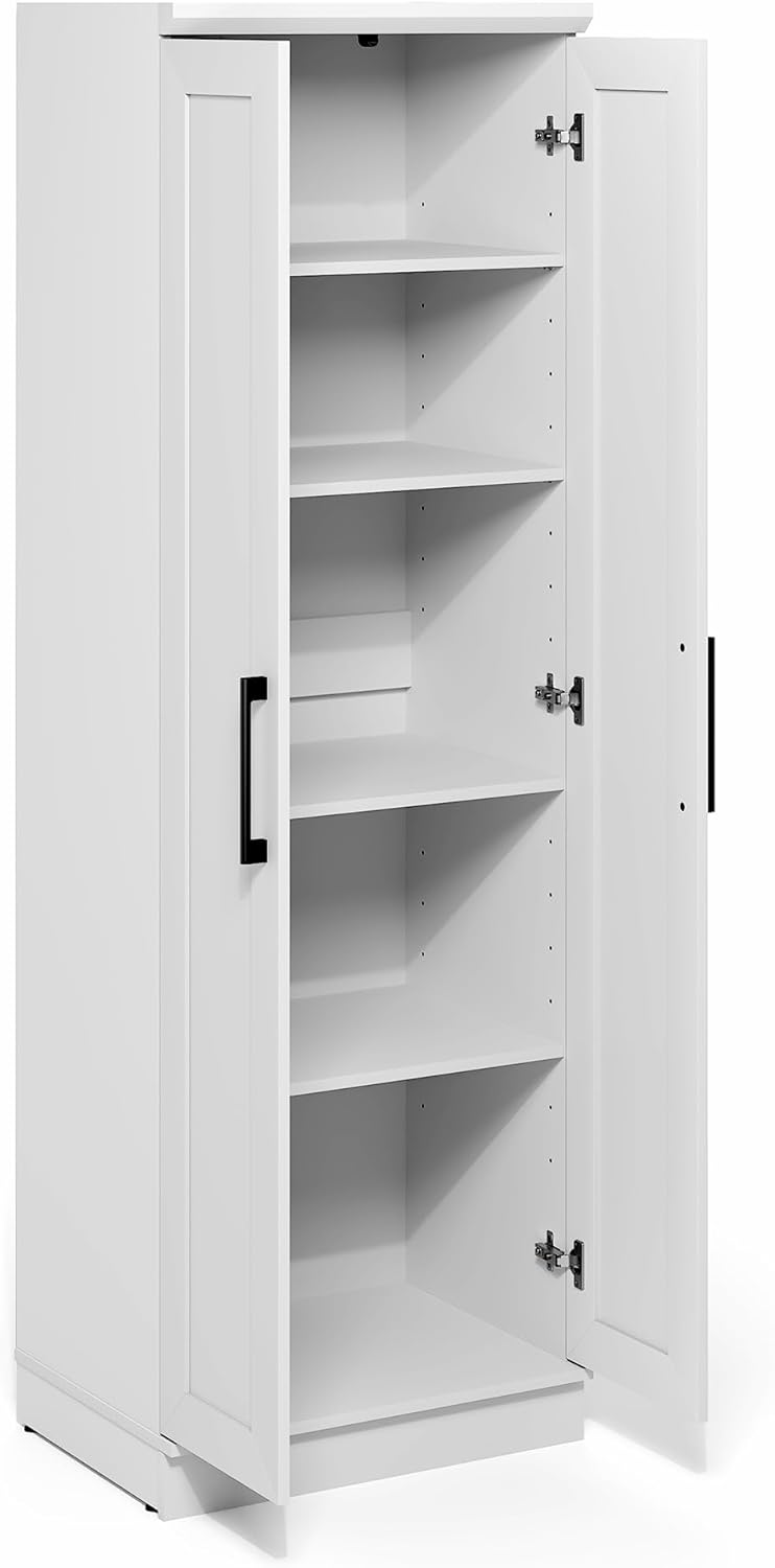 5-Cube Closed Back Bookshelf, Extra Thick Frame, Dark Oak, Storage Organizer