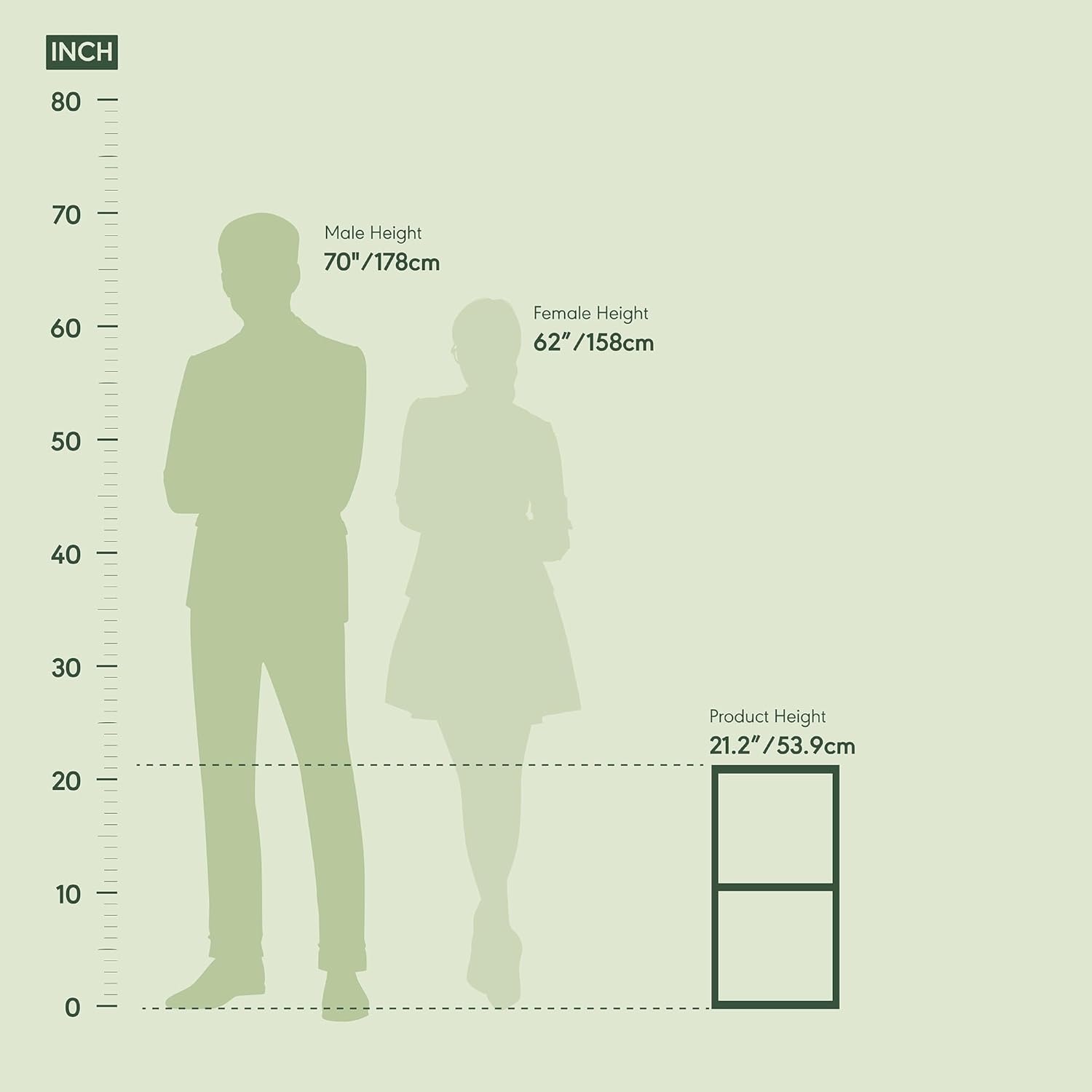 5-Cube Bookshelf, White, Reversible Bookcase for Living Room, Bedroom, Home Office