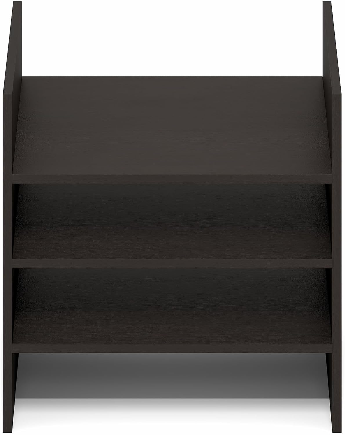 2-Tier Cube Insert Shelf, H-Shelf Organizer, Fits 3x3 Cubes and Kallax, White