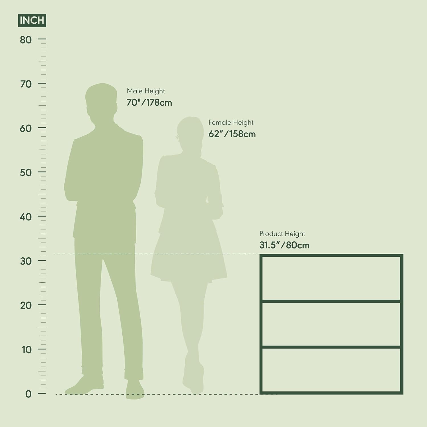 5-Cube Closed Back Bookshelf, Extra Thick Frame, Dark Oak, Storage Organizer