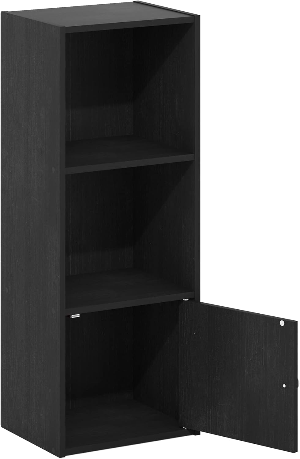 7-Cube Bookshelf, White, Bookcase for Living Room, Bedroom, Home Office
