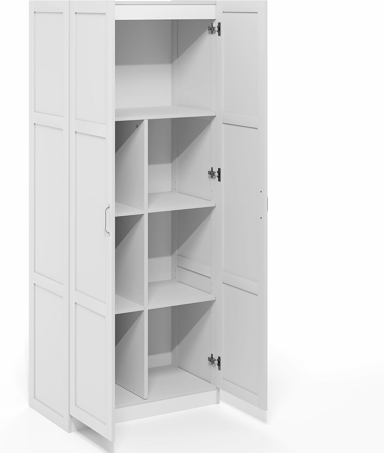 5-Cube Closed Back Bookshelf, Extra Thick Frame, Dark Oak, Storage Organizer