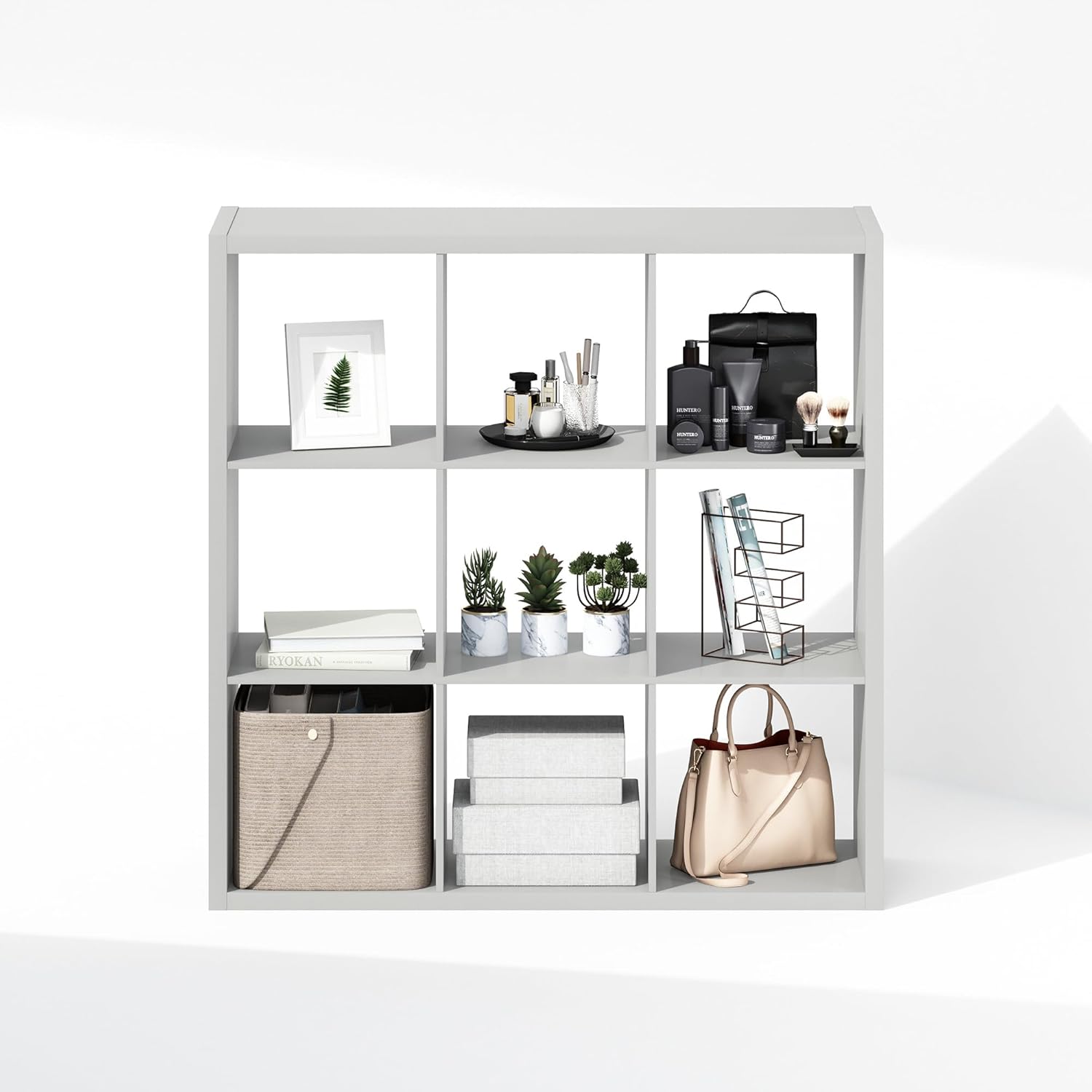 H-Shelf Cube Insert, Fits Extra Thick Cubes, White, Modular Storage Solution