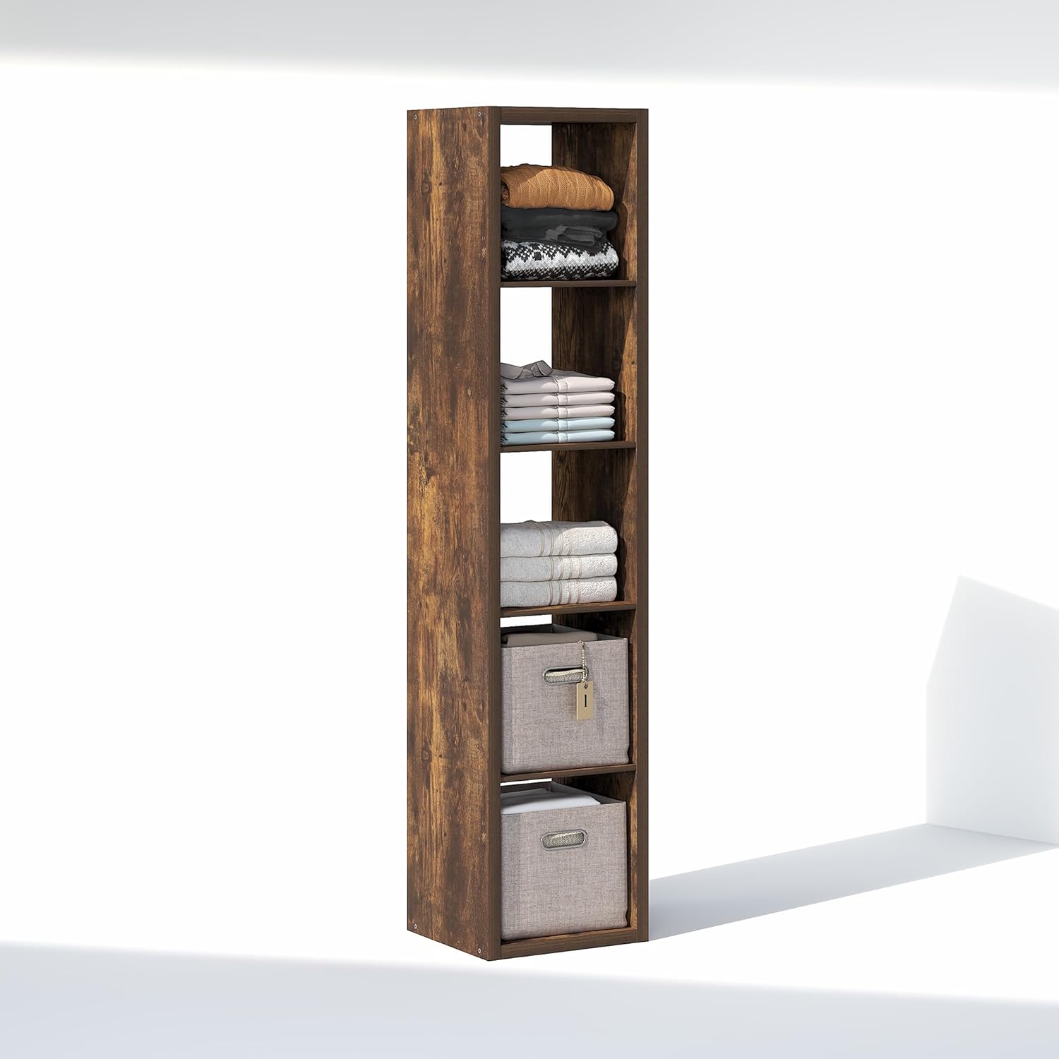 H-Shelf Cube Insert, Fits Extra Thick Cubes, White, Modular Storage Solution