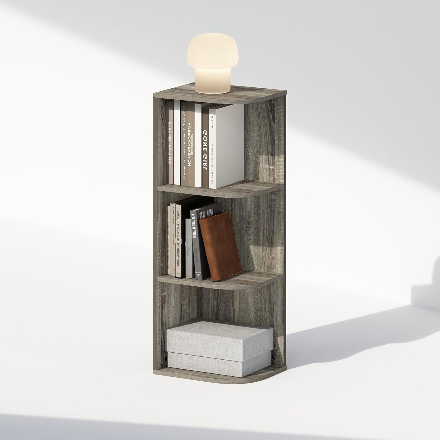 5-Cube Reversible Closet Shelf Organizer, White, Storage for Bedroom or Closet