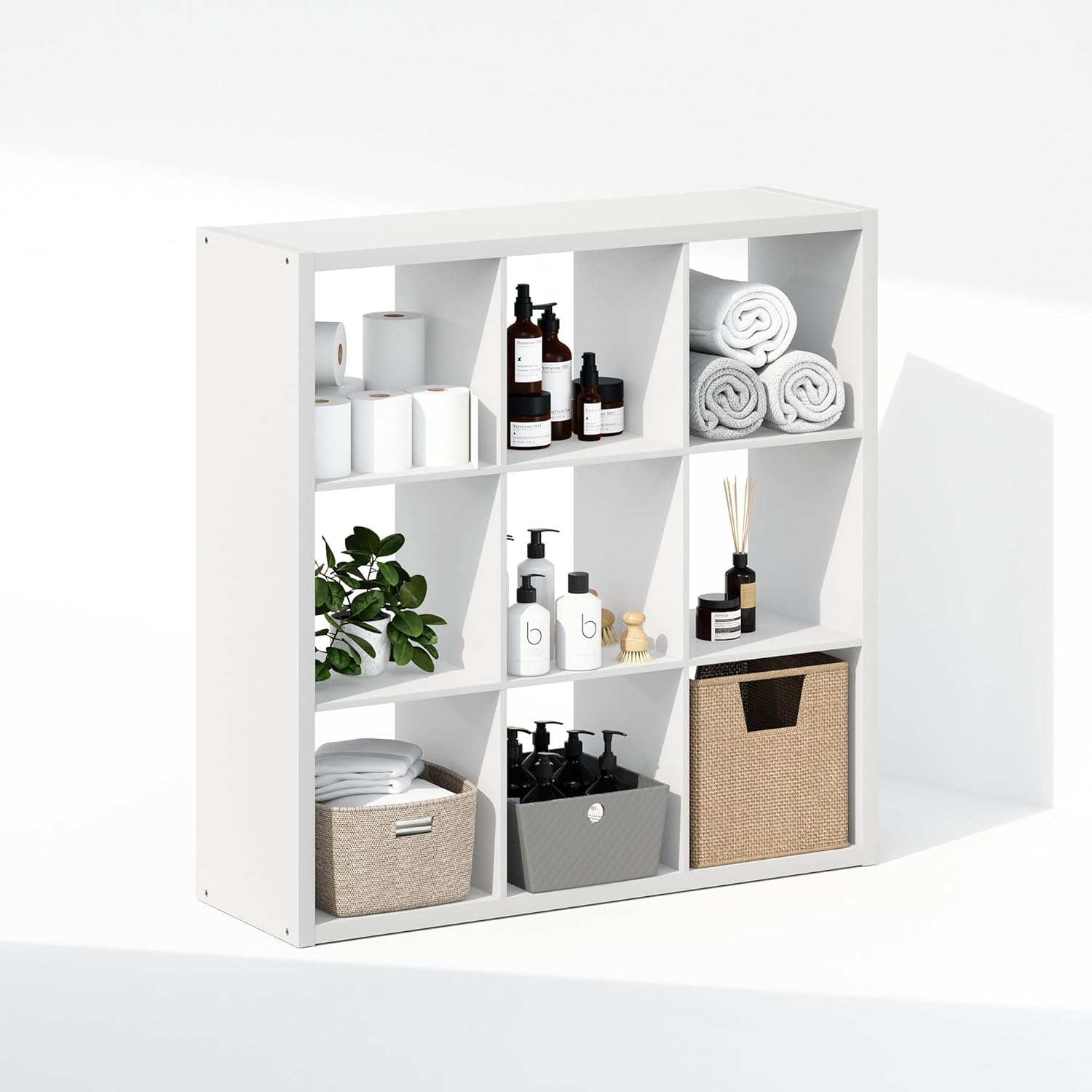 H-Shelf Cube Insert, Fits Extra Thick Cubes, White, Modular Storage Solution